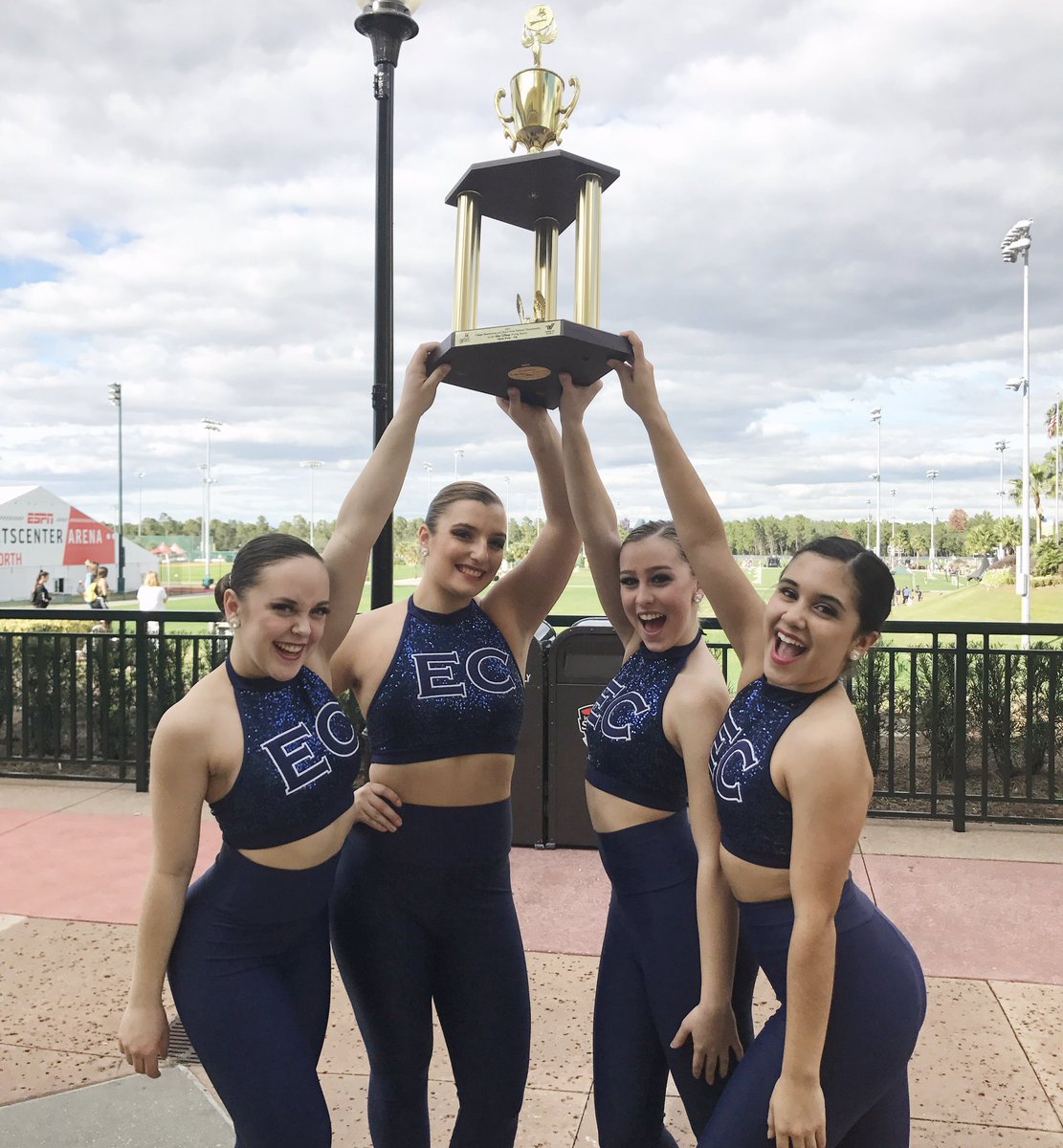 DanceEC's tweet photo. We promise freshies this feeling will NEVER get old #7thinthenation #wemadeittothecastle #dreamsdocometrue #classof2020 https://t.co/LSfifztDRn