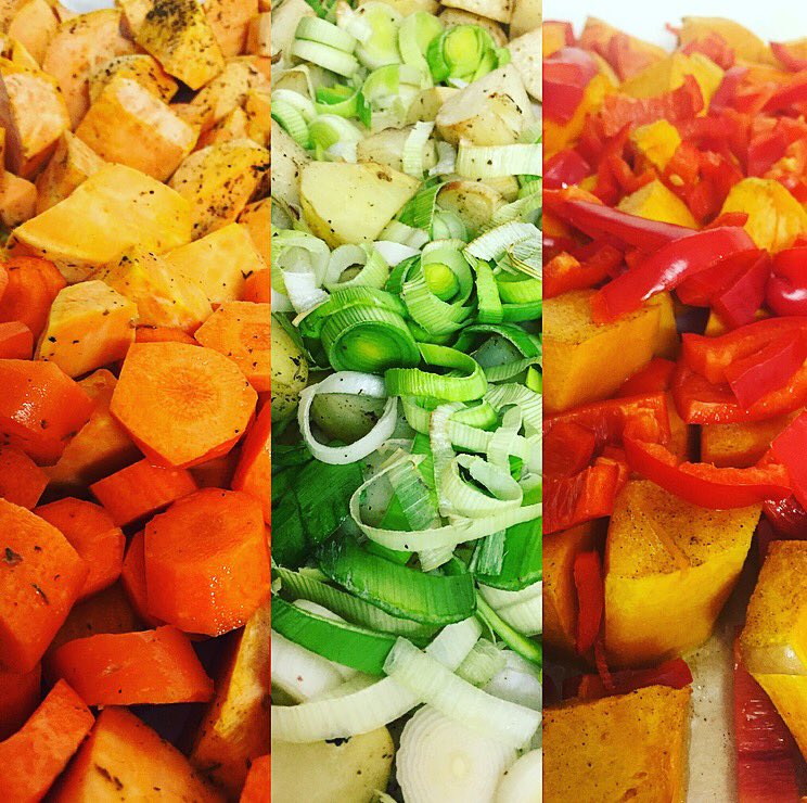We're currently #roasting up some delicious #vegetables for our #homemade #soups Pop down later today &amp; give them a try with a #fresh roll!