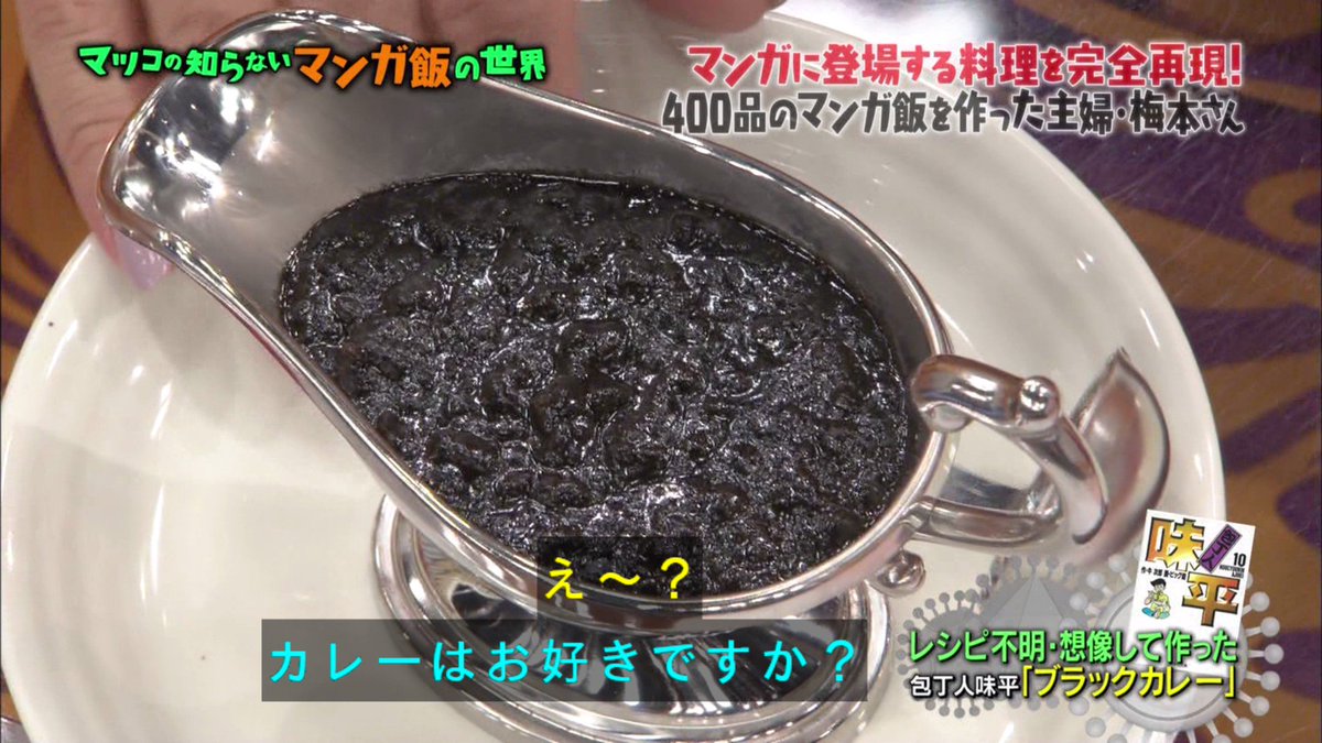 マツコの知らない世界 あのギャグマンガに登場する料理も完全再現 マンガ飯の世界 2ページ目 Togetter