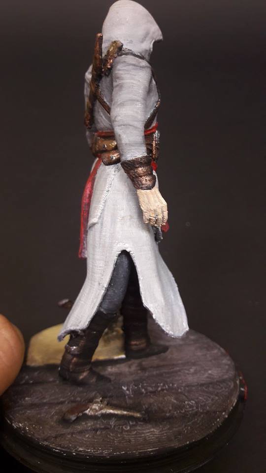 3Dmodelin_g's tweet photo. My Assassin!!! Printed and Painted result !!! #Assassin #Creed #3Dprinting  #3Dmodel #3D #3Dprintable #autodeskmaya  #zbrush #game #gamesan https://t.co/zMnurHSJYQ