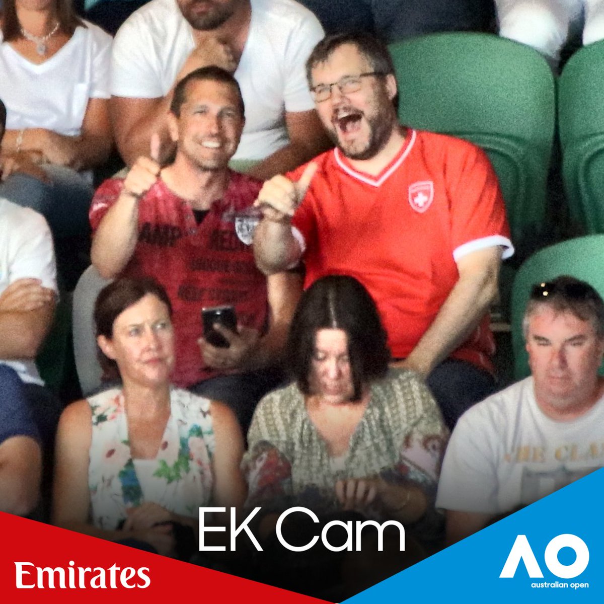 I am at the 2017 #ausopen #EmiratesReturn