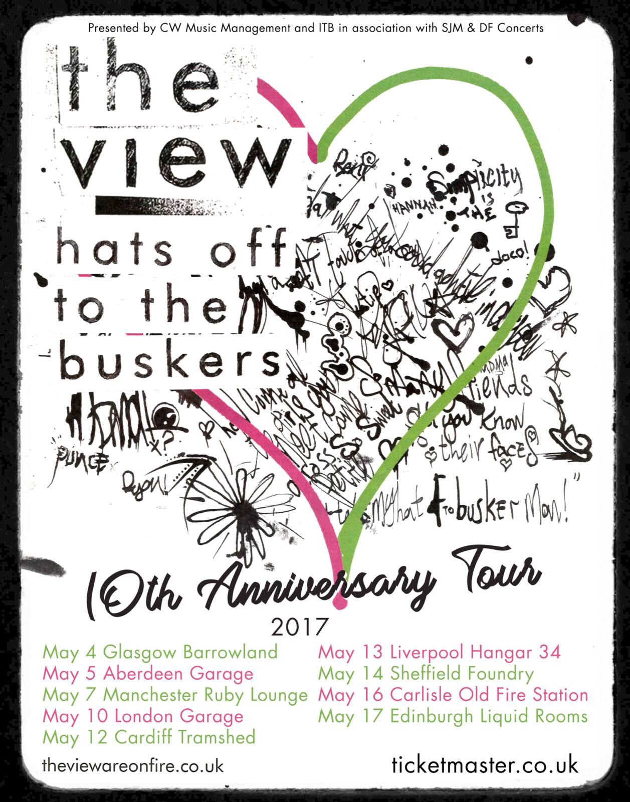 the view hats off to the buskers LP レコード Hats Off to the