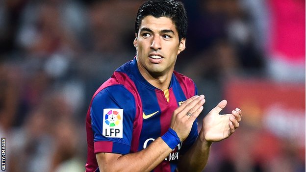 Guess whose birthday it is today........
Happy Birthday Luis Suárez! 