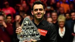 FwSnooker's tweet photo. Congratulations on your 7th master title! @ronnieo147 https://t.co/gVN1HBpn7s