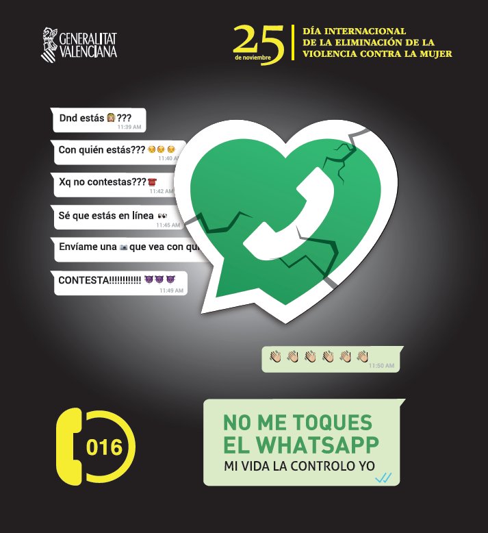 jovesnet's tweet photo. Adolescentes controladas por sus novios, el nuevo perfil de mujer maltratada https://t.co/MRb7POIaQN #ElAmorNOesControl #Xarxajove #016 https://t.co/oVeErAYEJL