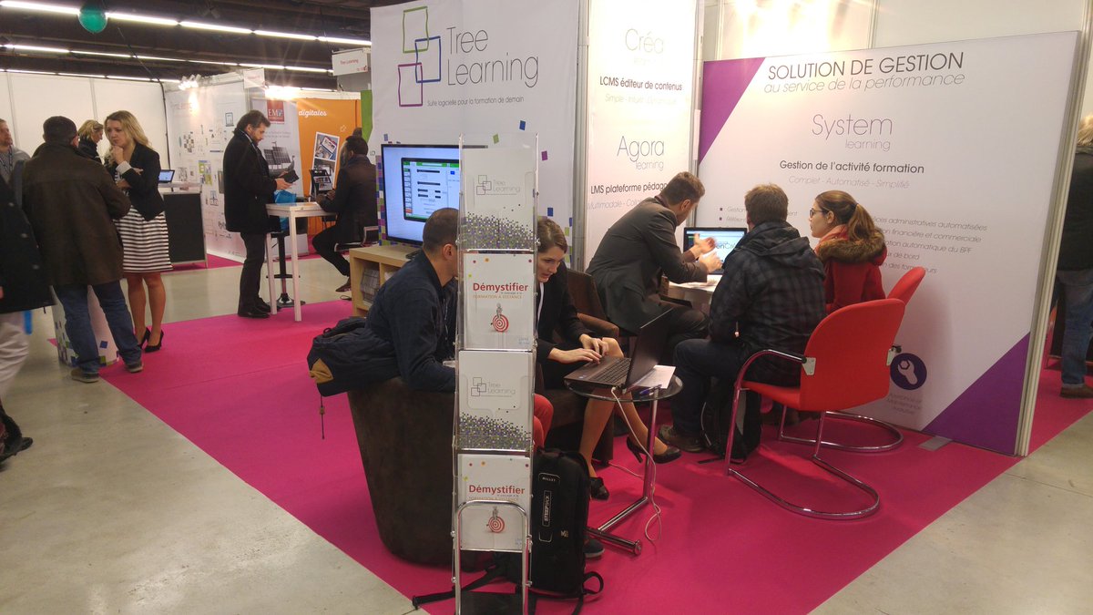 FredLearning's tweet image. #treelearning @iLearningForum en démonstration