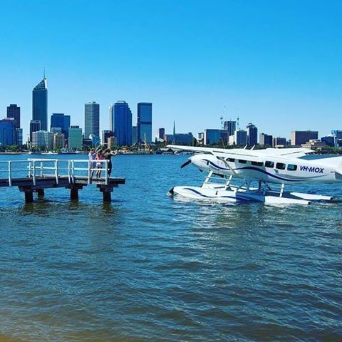 WestAustralia's tweet photo. Fasten your seat belts, Swan River Sea Planes is now zipping people from the heart of Perth to @MargaretRiver in an hour! 📷@MargaretRvrWine https://t.co/n0EWlXj0xS
