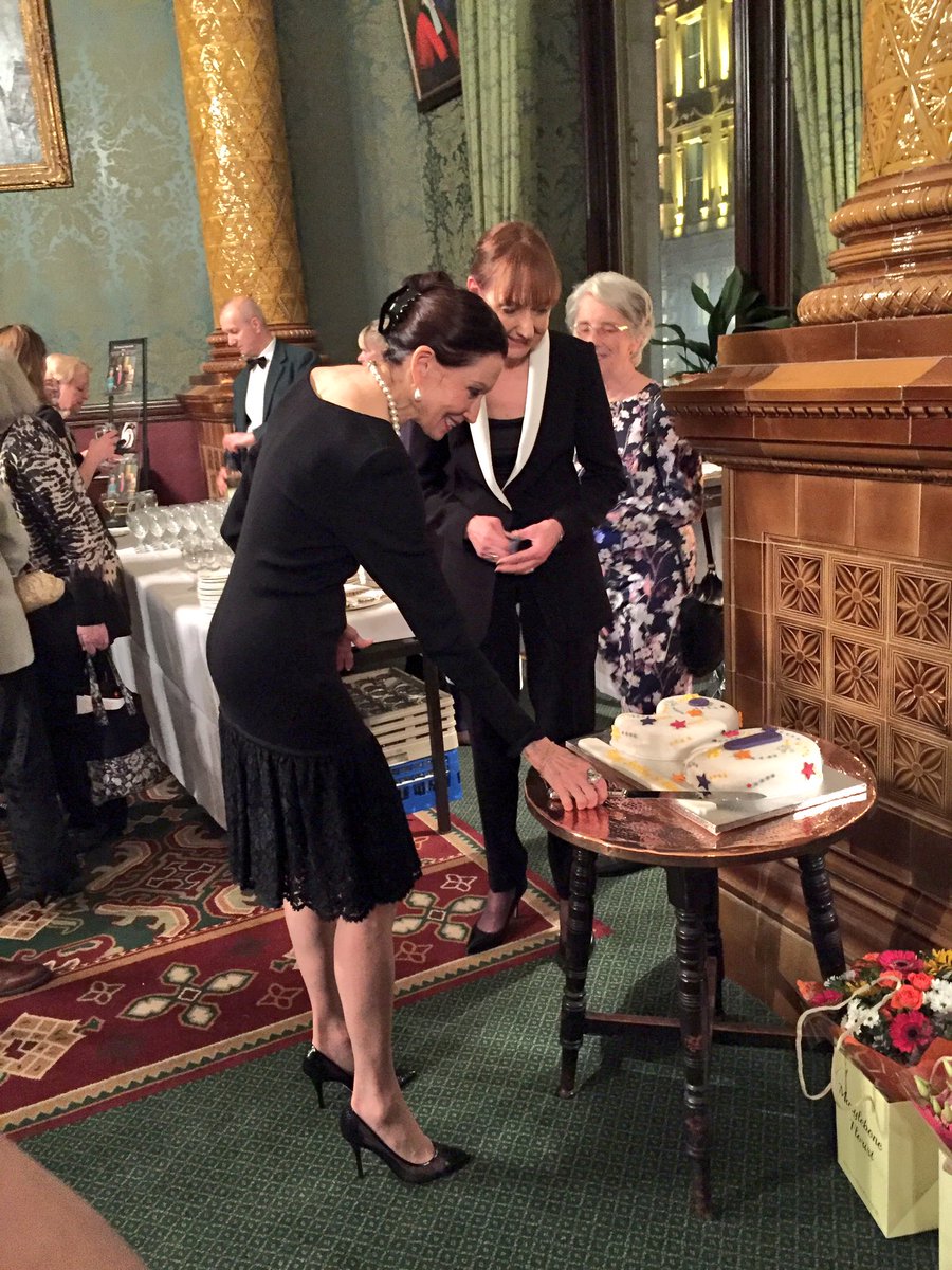 MaggyPigott's tweet image. Lovely @BalletCircle 90th Birthday 🎉 for #SirPeterWright (sadly unwell) @nlclondon -celebration 🥂with luminaries of the #ballet world 🎂