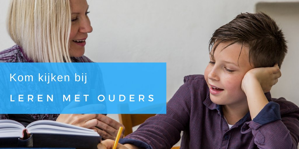 Bij <a href="/DeBussel/">De Bussel</a> helpen ouders hun kind actief bij 1 of meer vakken. Kom kijken hoe ze dat doen!
10 maart &amp;11 april, lerenmetouders.nl