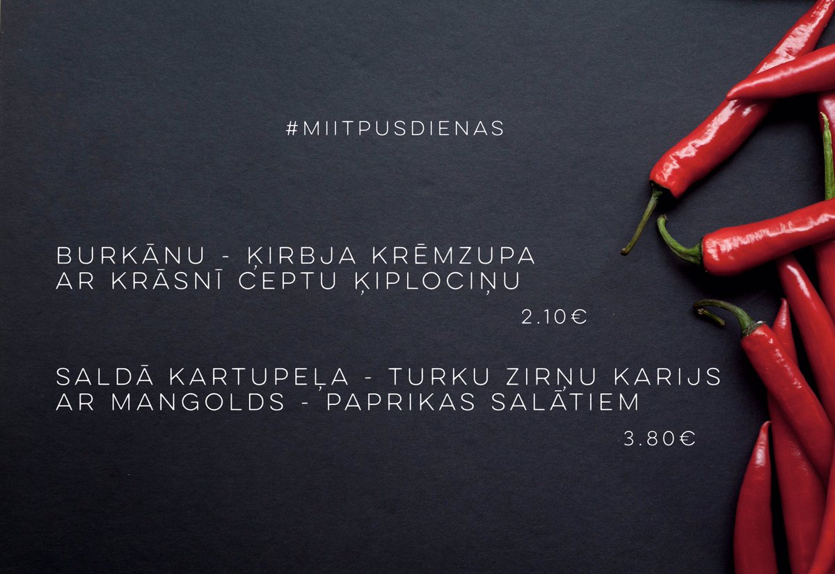 Veselīgs uzturs = labs garastāvoklis = viegla dzīve :) #miitpusdienas