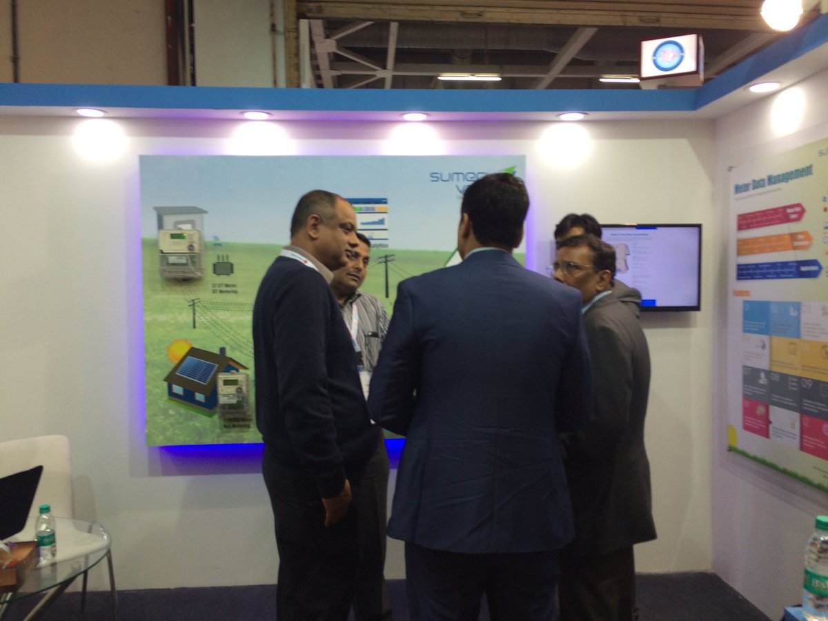 SumeruVerde's tweet photo. #Intelect2017 Sumeru Verde smart grid and smart metering solutions https://t.co/yRONUufHuP