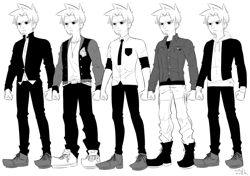 ビスと違って服装でかなり印象が左右されるガスケット。 #OccultGarage 