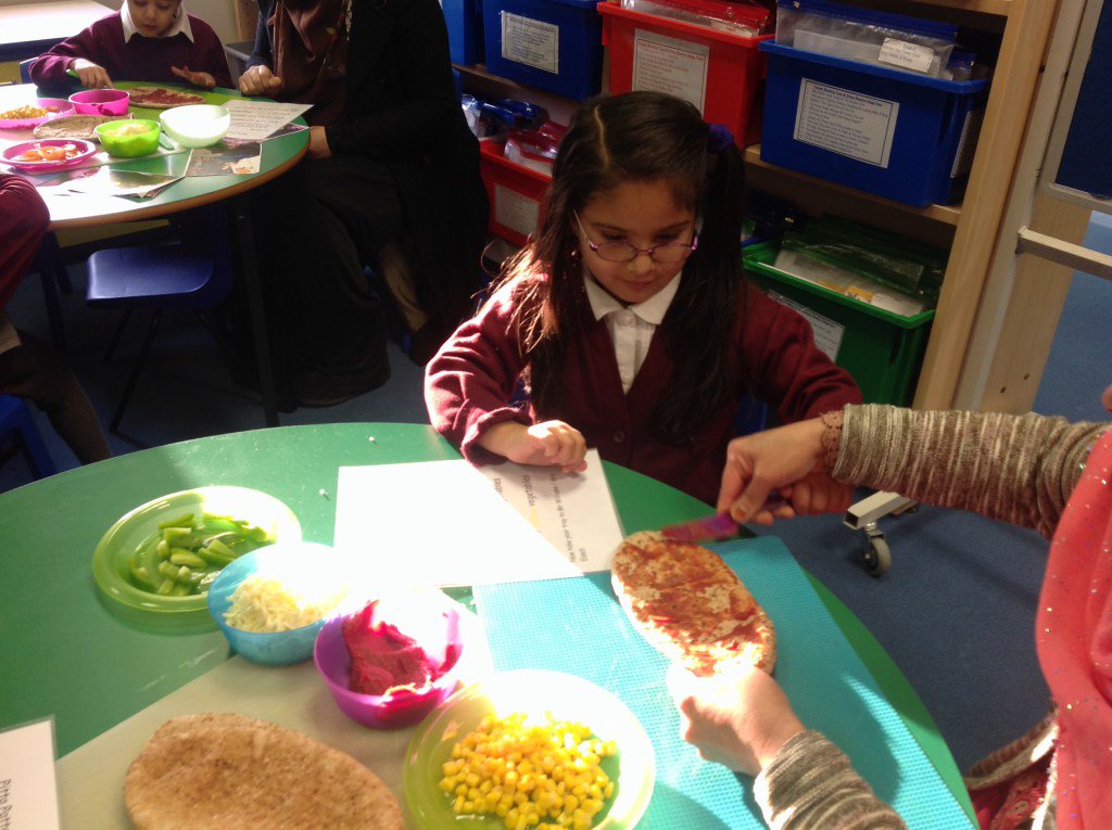 Learning Together Pizza cooking thornhillreception.wordpress.com/2017/01/24/lea…