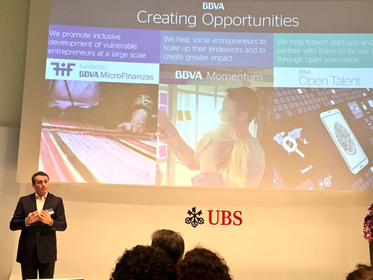 PennySchiffer's tweet photo. "We want to support 500 social entrepreneurs with 500 mentors in our new accelerator." @aballabriga #impactinvesting #seifcongress https://t.co/lThqAJQ06Z