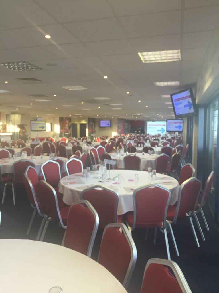 Zaheera_N's tweet image. #GlosGPFV @GlosCCG @gloucesterrugby Packed up now. General Practice ForwardView @NHSEngland