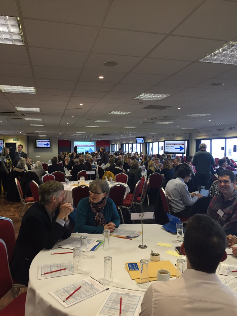Zaheera_N's tweet image. #GlosGPFV @GlosCCG @gloucesterrugby Packed up now. General Practice ForwardView @NHSEngland