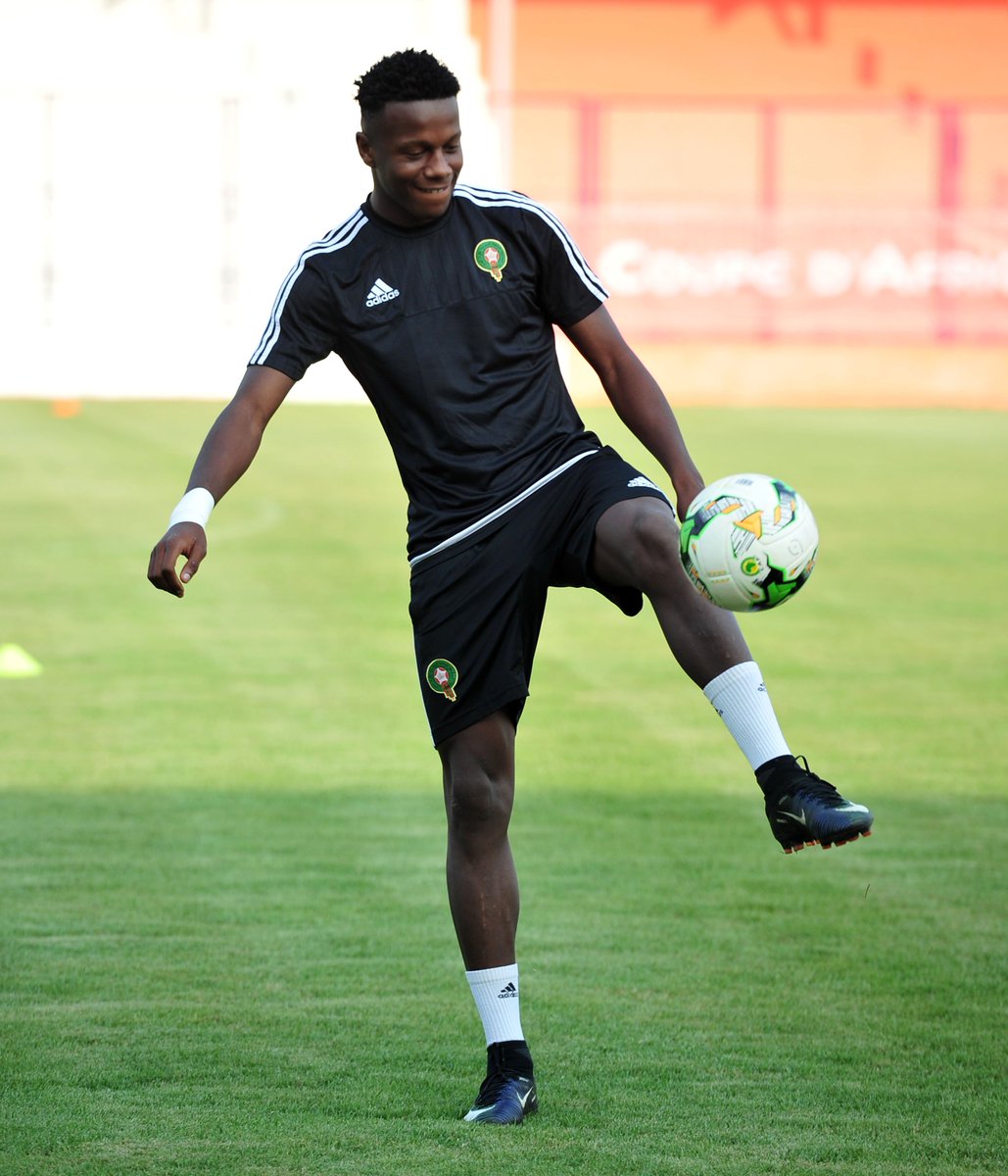 BackpageMedia's tweet photo. Morocco’s squad training at Gaston Perylle Stadium for #AFCON finals in #gabon2017 Photographer: Samuel Shivambu from @BackpagePix #AFCON https://t.co/SAWsEQd48v