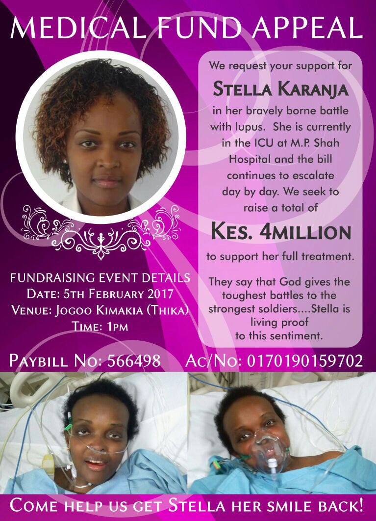 Tandy Ombogo on X: #3MforSTELLA lets do this for Stella. Sadly, she lost  the battle but the family still needs the funds. t.coDIC2o35KgC   X