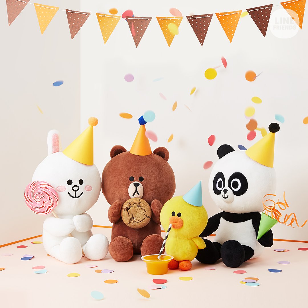 Line Friends Let S Have A Party Linefriends Dolls Loveydovey Couple Brown Cony Jealous Sally Alone Pangyo T Co Qbg1btivf8 Twitter