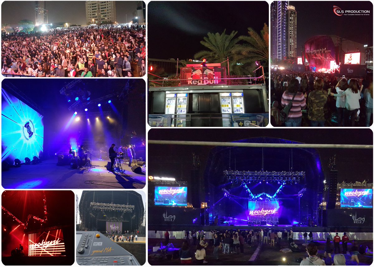 SLS_Pro's tweet photo. #SLSProduction made the Arabic Music Festival first ever of this kind, #WASLAMUSIC Festival to greater level @ Dubai Media City Amphitheatre https://t.co/jvTI53GKP6