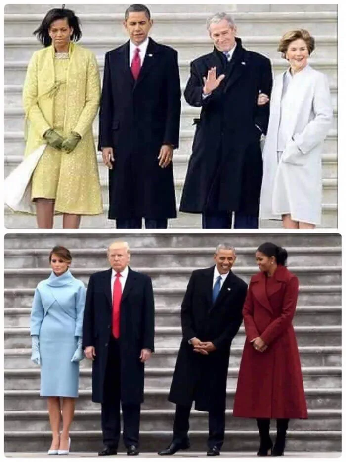 ニッコニコすぎだろｗ大統領になる人と、解放された人の笑顔の差がヒドイｗｗｗ