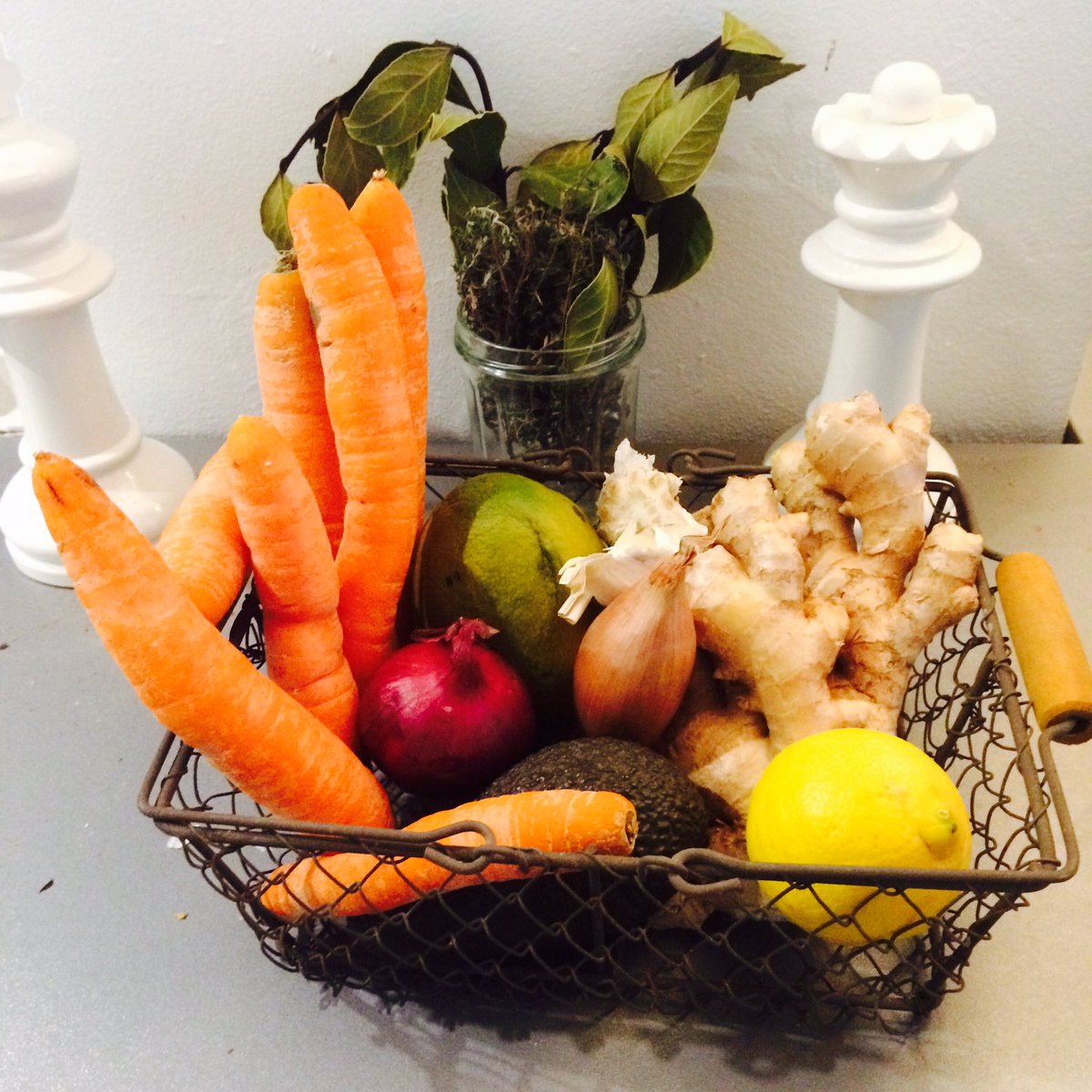 Il est pas beau mon panier ?! 😊 #zerodechet #mange5fruitsetlegumesparjour