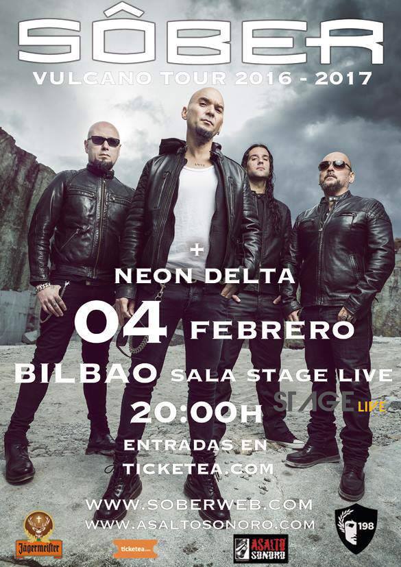 neondeltaband's tweet photo. ¡BILBAO¡ Próximo Sábado 4 de Febrero estaremos abriendo para @SoberRock en la sala @stagelivebilbao
#NEONDELTA #SOBER #BILBAO #Concierto https://t.co/r2wwxc5hEs