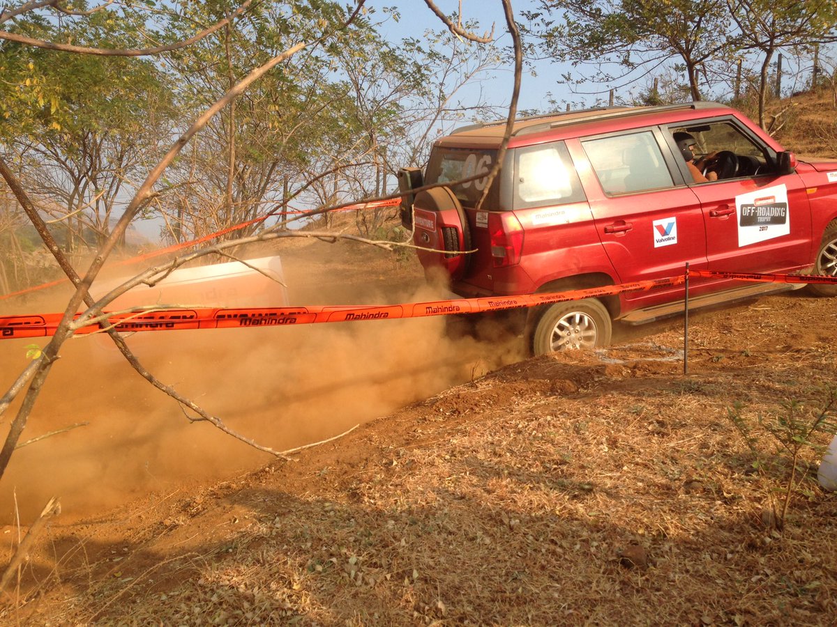 MahindraAdvntr's tweet photo. When the going gets tough, one needs the toughest to take it on! Take a look at this new challenge! #OffroadingTrophy2017 #TUVChallenge https://t.co/zR1J4JFIcg