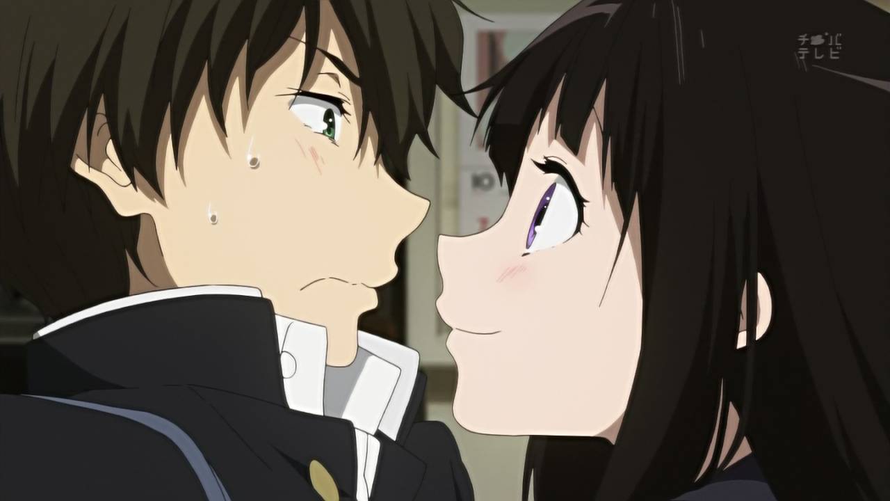 嘲笑のひよこ すすき 折木奉太郎と千反田える この二人がいつになったら付き合うのか わたし 気になります そろそろ付き合っても良さそうな二人 氷菓 T Co Wdgedr3txm Twitter