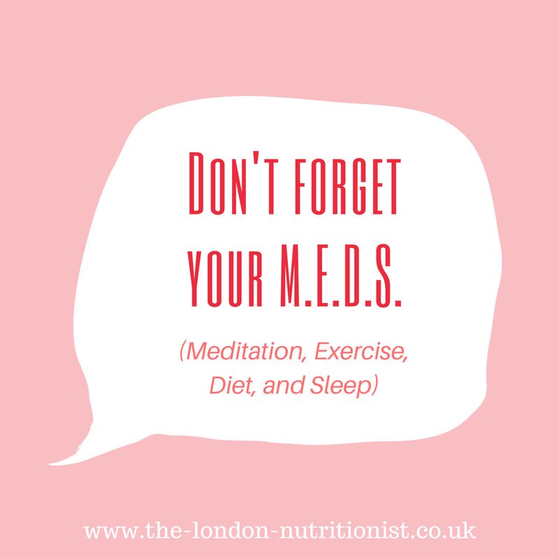 kateknowler's tweet photo. Don't forget to take your MEDS today! #wellbeing #healthy #nutrition #justeatrealfood https://t.co/zpgRhuGxYW