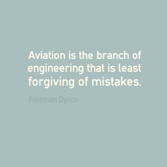 FabricastQatar's tweet photo. "Aviation is the branch of engineering that is least forgiving of mistakes" - ~Freeman Dyson~ https://t.co/iROUto3CSI