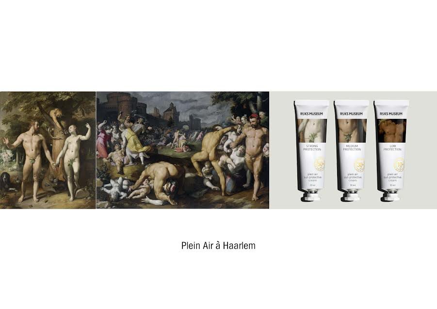 Стас Неретин для 2017 International Rijksstudio Award: санскрин для работы на пленэре с фрагментами полотен Корнелиса Корнелиссена.