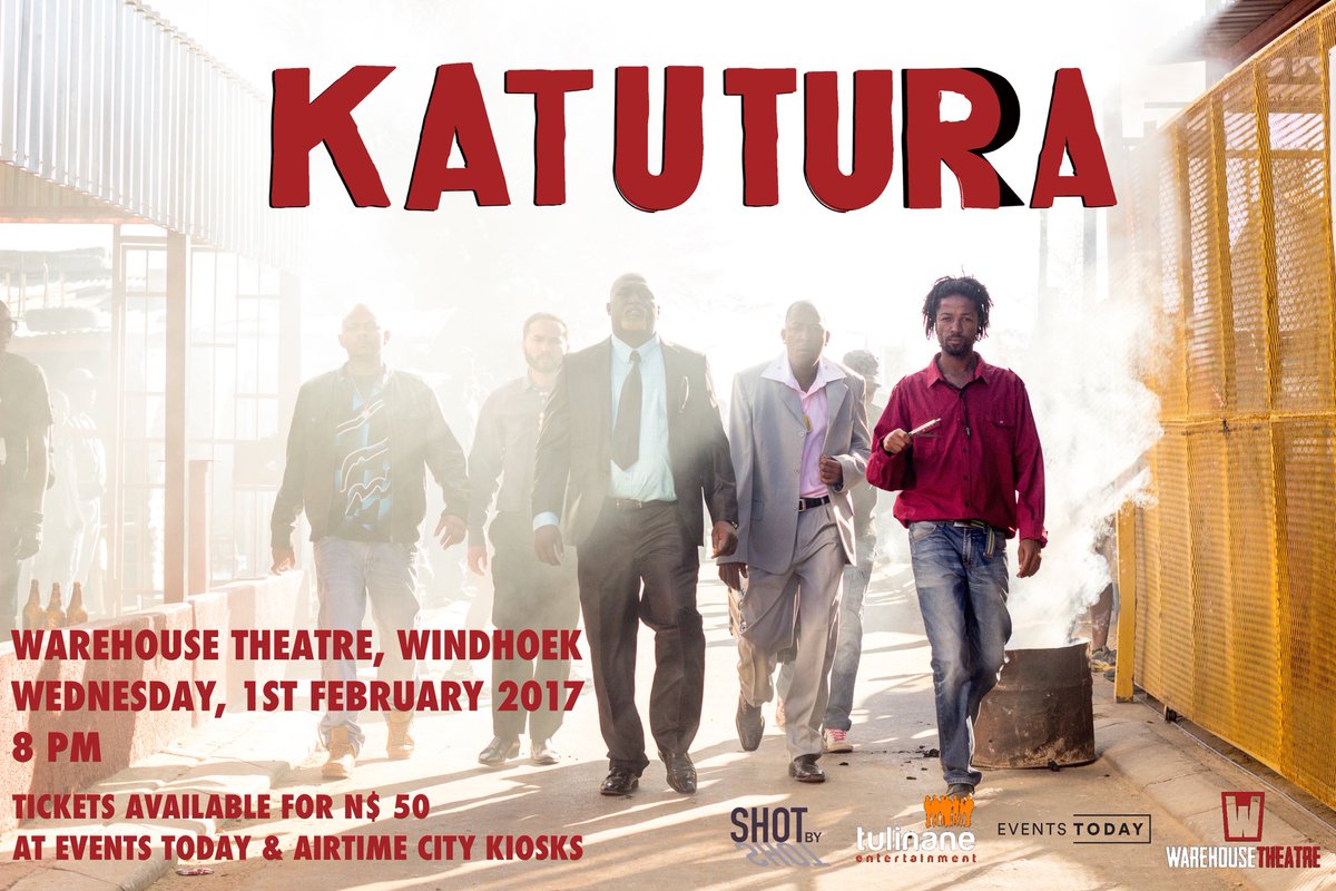 florian_schott's tweet photo. KATUTURA will screen in Windhoek again!! Warehouse Theatre, 1st February, 8 PM. Get your tickets for N$ 50 at Events Today! #katuturamovie https://t.co/2eUhD4Npjn