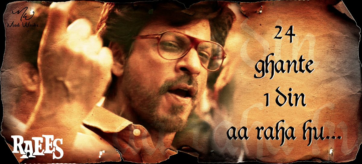 madworkstudio's tweet photo. @imsrk__  excited to meet raees https://t.co/Tg7Gx0qtwf