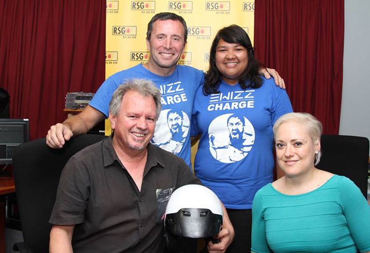 ewizzsa's tweet photo. Wat ń voorreg om met @Martelizebrink en @johanrademan1 Oggend op @zarsg te kan wees. Skoon mobiliteit en @ewizzsa elektriese bromponies!! https://t.co/Ep20kA8Mid