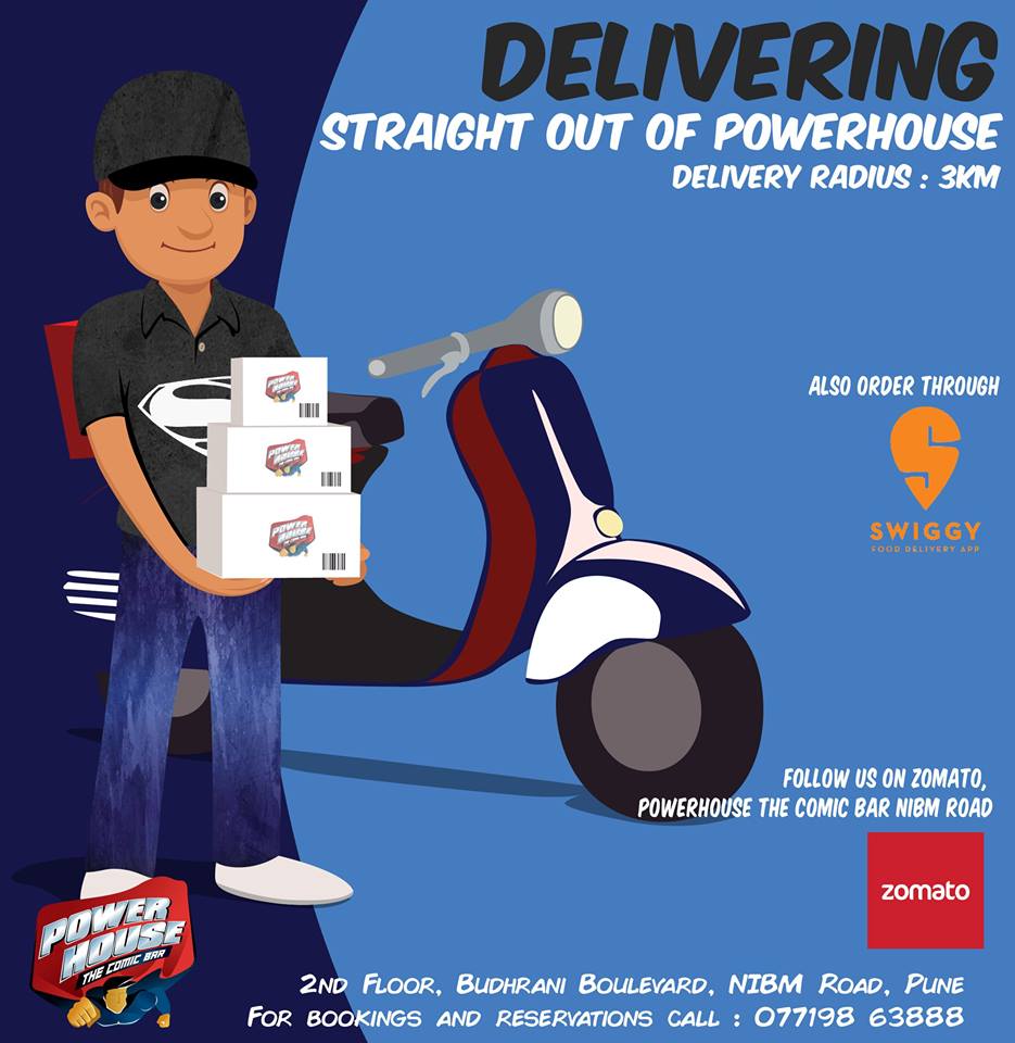 powerhousetcb's tweet photo. Now get our super delicious , power packed meals delivered to your doorstep! #Pune #bar #restaurant #foodies #HomeDelivery https://t.co/s3HSDqu8vx
