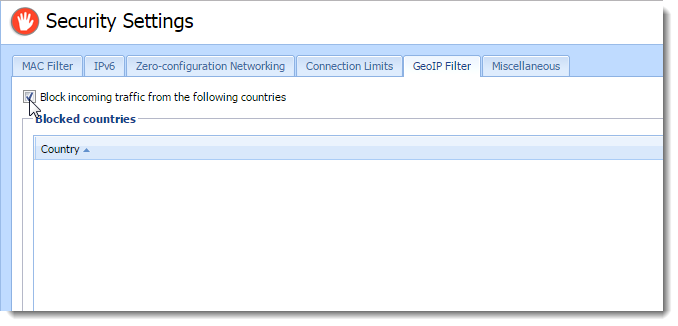 keriotech's tweet photo. Restrict incoming web traffic from specified countries with a #GeoIP filter - https://t.co/PWmuLOPElK #Cybersecurity https://t.co/213jAbjb8L