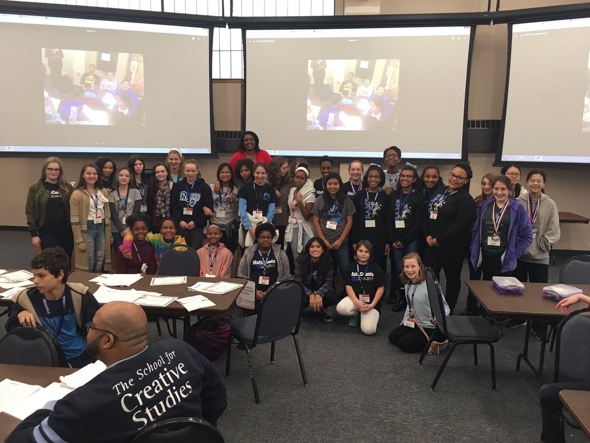 ChanelSidbury's tweet photo. #dpsSecMath held its District MathCounts competition. Students had a blast while sharpening their math skills! Mathletes unite! https://t.co/hpJohW7ZFQ