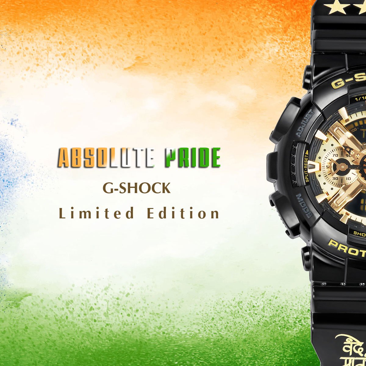 CasioIndia's tweet photo. Celebrate Absolute Pride with G-Shock. 
Check out the limited Edition at: https://t.co/AvlS5UhaiP https://t.co/6wlqQ1LIWC