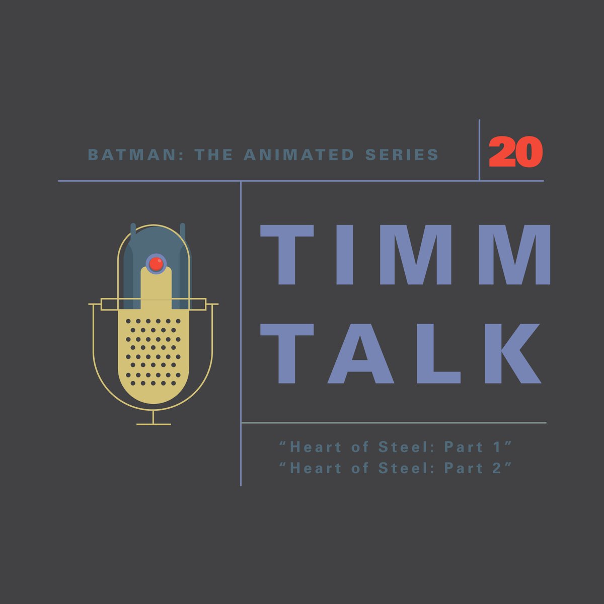 timmtalkpod's tweet photo. Beware the robots!
#Batman #BatmanTheAnimatedSeries #DCAnimatedUniverse #DCComics #BruceTimm #HeartofSteel #HARDAC #NSNPod #NerdistSchool https://t.co/UFZrkDv1rK