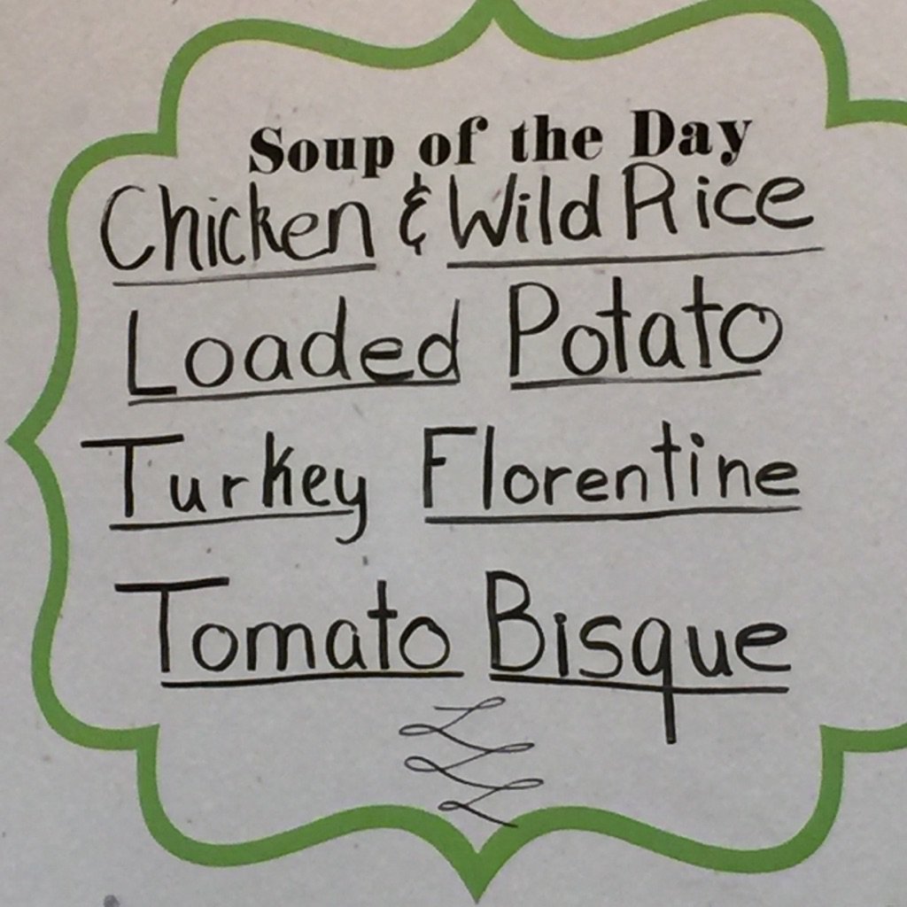 Today's soups #lunch #stleats