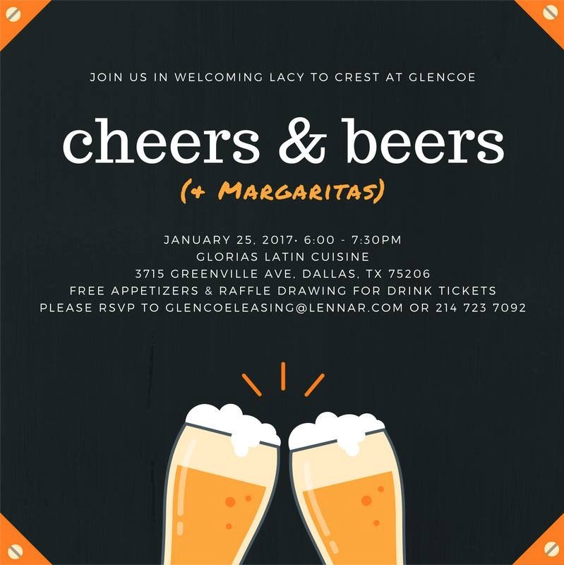 CrestatGlencoe's tweet image. Come have a drink with us tomorrow after your work day! #happyhour #LMC #crestliving #dallas