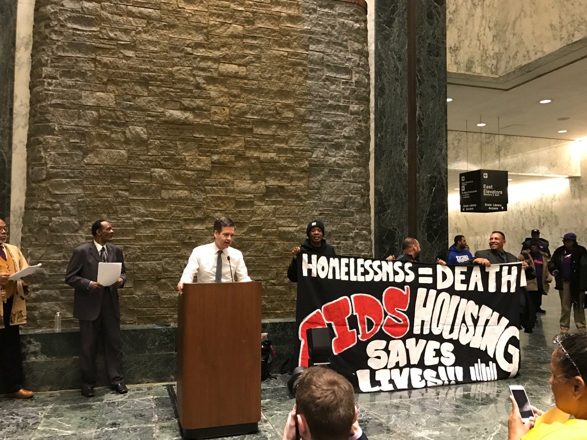 VillageCare's tweet photo. Safe injection sites! Legislative Day with @bradhoylman @DickGottfried @VOCALNewYork @housingworks @HarlemUnited #HIVHousing #safeinjections https://t.co/Uk6PN8ANoO