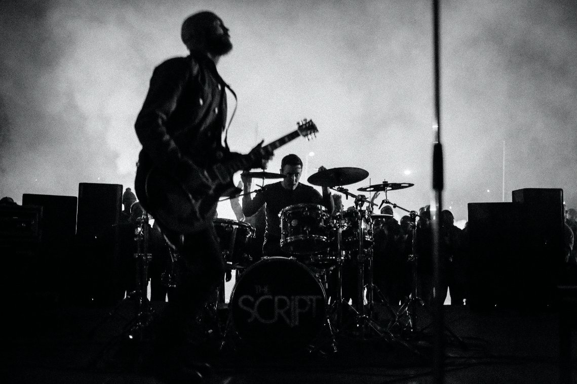 thescript's tweet photo. Came across some BTS shots from our 'Superheroes' video shoot.... BOOOM https://t.co/2Fi03aNHS8