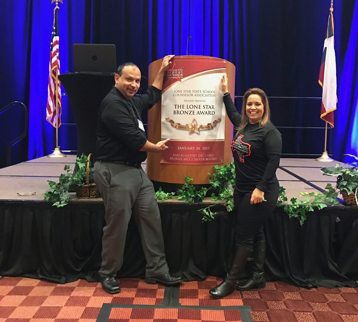 jaguirre_sjcb2's tweet photo. Congratulations Escontrias counselors, Ms. Calderon and Mr. Viramontes! Lone Star Bronze Award! #TeamSISD #Relentless https://t.co/KodUnnZt9R