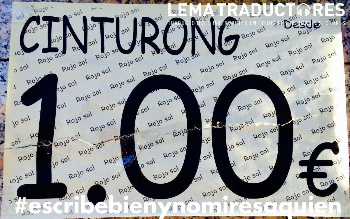 LEMAtraductores's tweet photo. En rebajas también...
#escribebienynomiresaquien https://t.co/xCFbnv5Klx