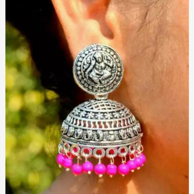 Add a hint of ethnic glamour to dull &amp; drab outfits! Visit shopo.in/fabstreetstore
#Shopoholic #Shopotime #Earrings #Jhumkas #EthnicJewelery