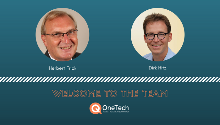 QOneTech's tweet photo. We are growing! Dirk & Herbert joins #QOneTech as biz dev manager. We are excited to expand our solution to the EU mkt. #MRX #NewMR https://t.co/9rgFHnWXuK