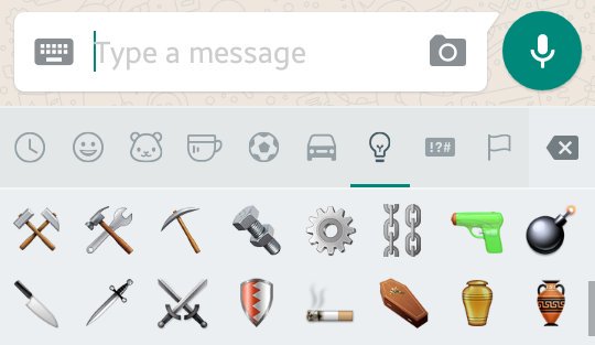 cigarette emoji whatsapp Love it how the coffin emoji is next to the cigarette emoji. Whatsapp is  Mukesh of all apps