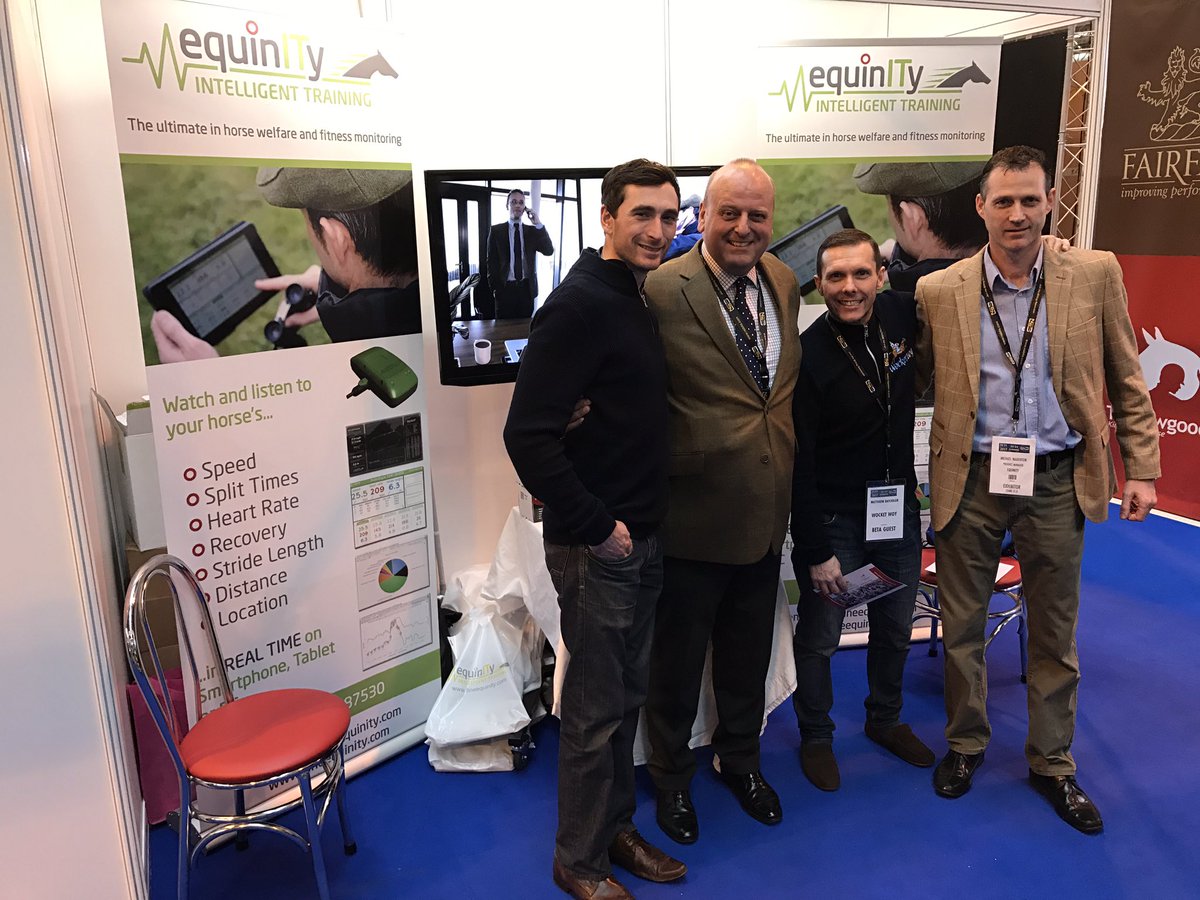 equinITy (@equinitytech) on Twitter photo Thrilled that <a href="/WocketWoyTeam/">WocketWoy Official</a>, <a href="/MattieBatch/">Mattie Batchelor</a> & <a href="/mgoldie111/">marc goldstein</a> came to see us <a href="/BETA_Int/">BETA Int</a> <a href="/thenec/">The NEC</a> today. #BETAInt17 #FitBitForHorses #WocketWoy Thrilled that <a href="/WocketWoyTeam/">WocketWoy Official</a>, <a href="/MattieBatch/">Mattie Batchelor</a> & <a href="/mgoldie111/">marc goldstein</a> came to see us <a href="/BETA_Int/">BETA Int</a> <a href="/thenec/">The NEC</a> today. #BETAInt17 #FitBitForHorses #WocketWoy